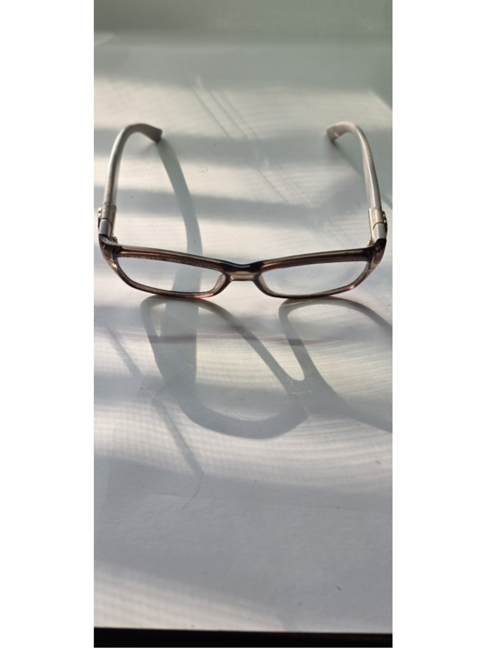 Gucci GG 3773/U Q7O Translucent Brown Beige Eyeglasses Frames Made In Italy - Picture 8 of 12